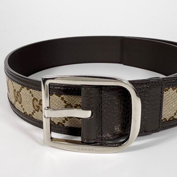 Gucci Canvas GG Supreme Belt 80 32 - Picture 6 of 6